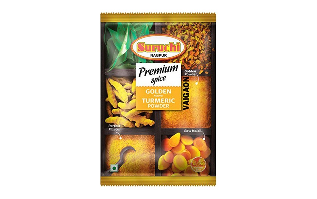 Suruchi Golden Turmeric Powder Vaigaon   Pack  500 grams